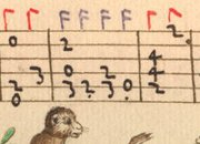 Detail from Capirola MS (early 16th lute tablature))